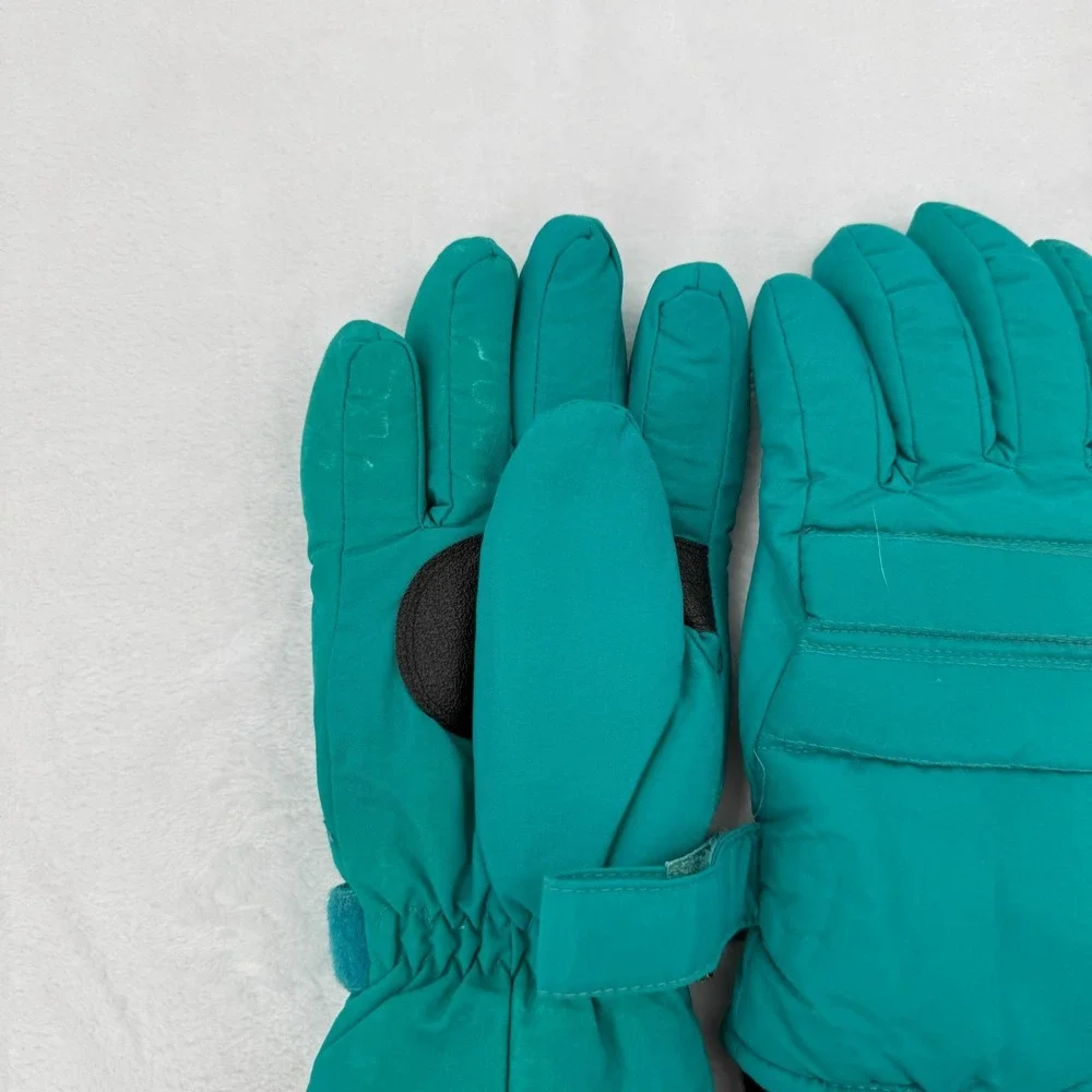 VTG Thinsulate Gloves Ski Winter Snow Men's S/M Teal